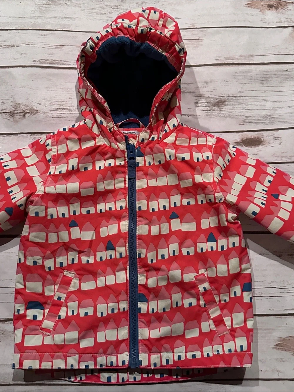 Mini Boden house jacket 12/18 fair for stains